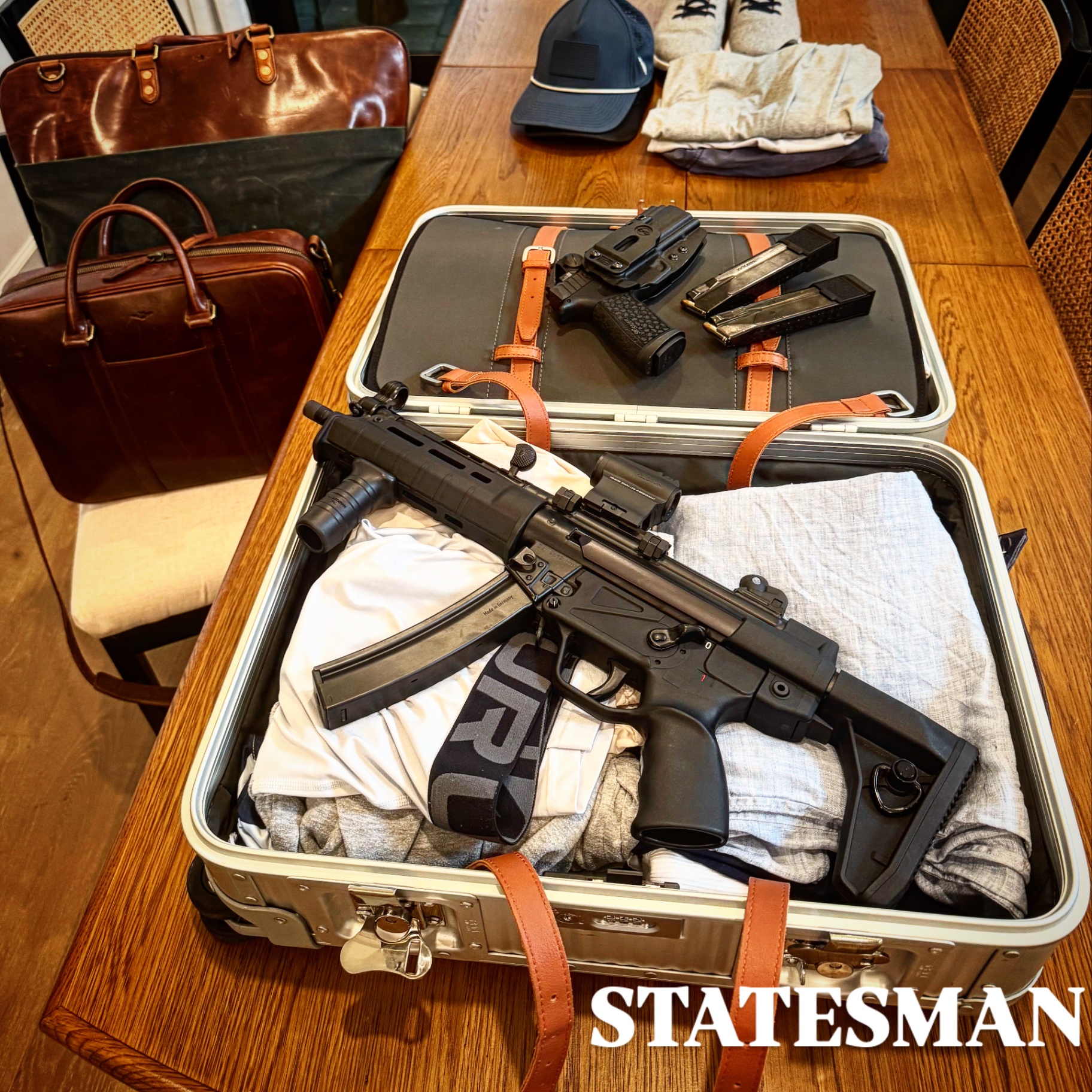 Travel-ready. Statesman standard.